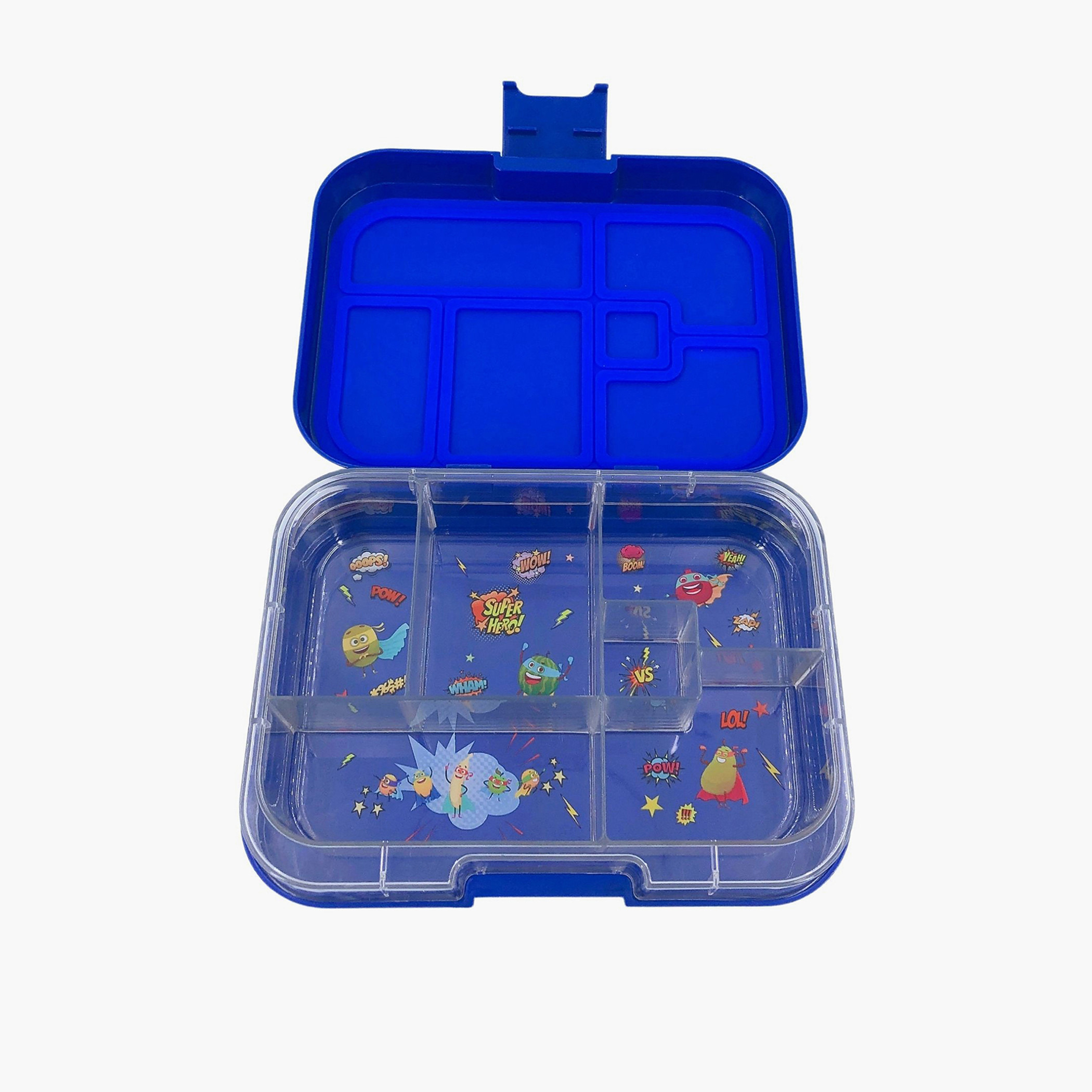 صندوق غداء بينتو سادة مع 6 أقسام من تايني ويلز-school-lunchessentials-lunchboxes-image-5