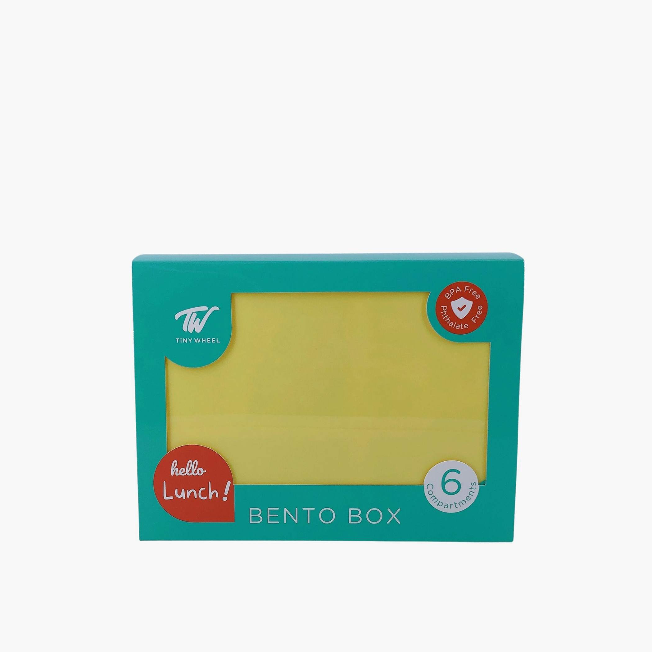 Tiny Wheels Solid Bento Lunch Box with 6 Compartments-school-lunchessentials-lunchboxes-image-6