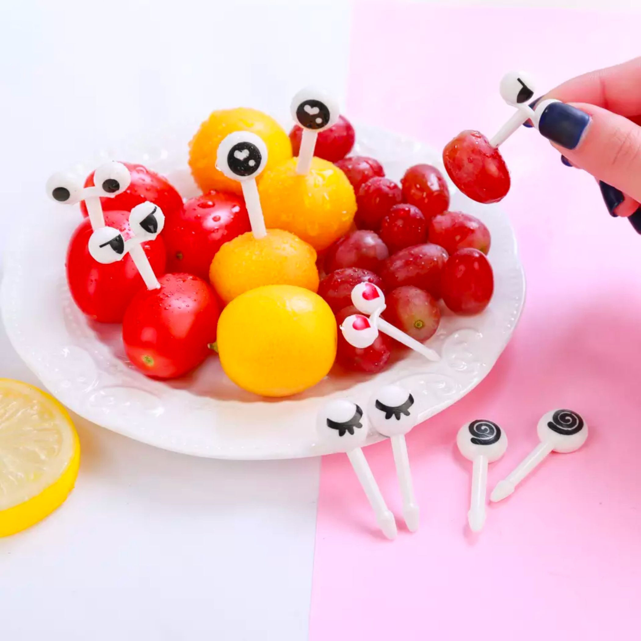 طقم ملعقة شوكة وملاقط طعام 6 قطع من تايني ويلز-school-lunchessentials-utensils-image-3