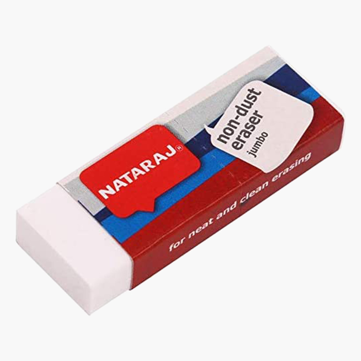 Nataraj Jumbo Non-Dust Eraser-school-stationery-accessories-image-1