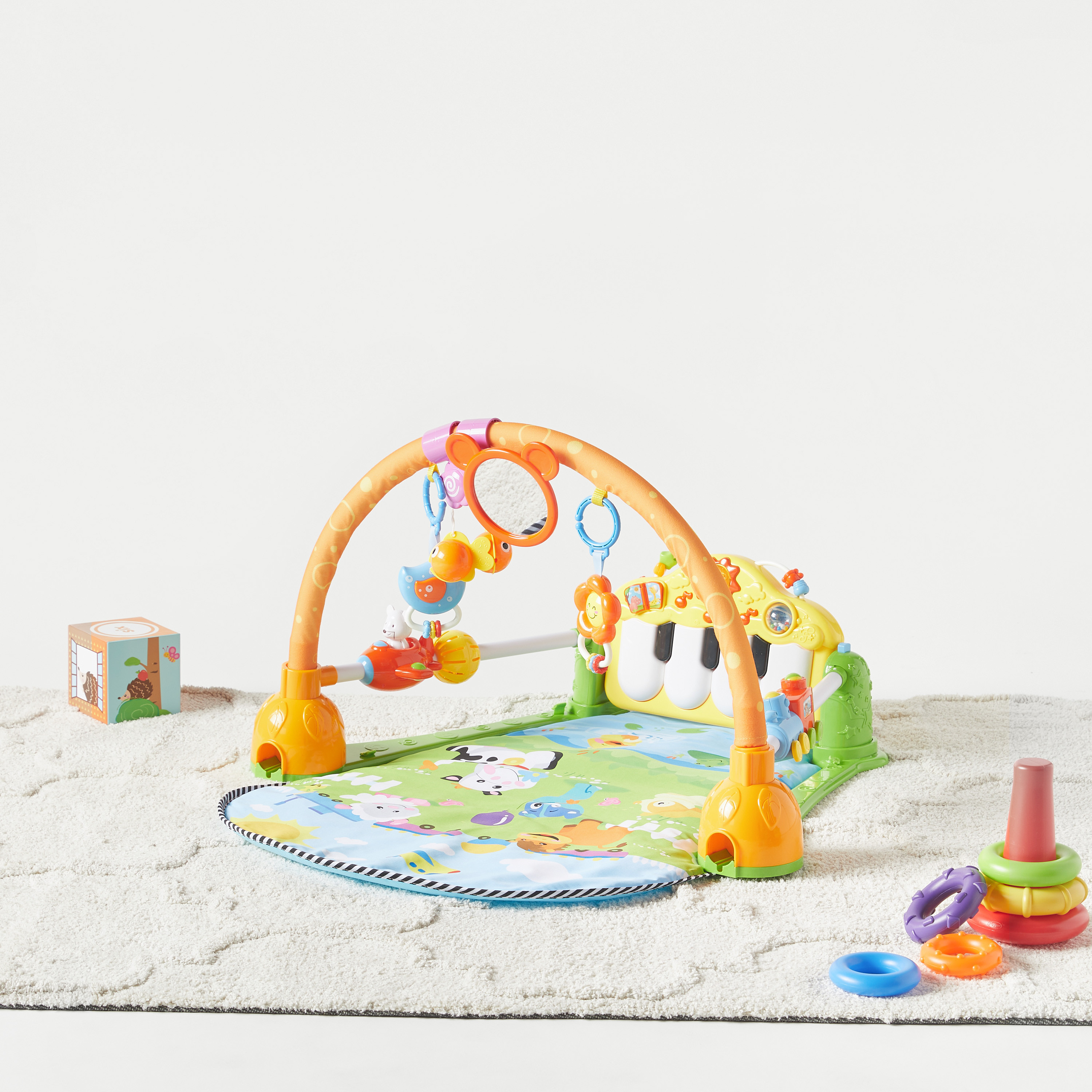 Juniors Printed Playmat with Toys-baby-infantactivity-playgyms-image-1