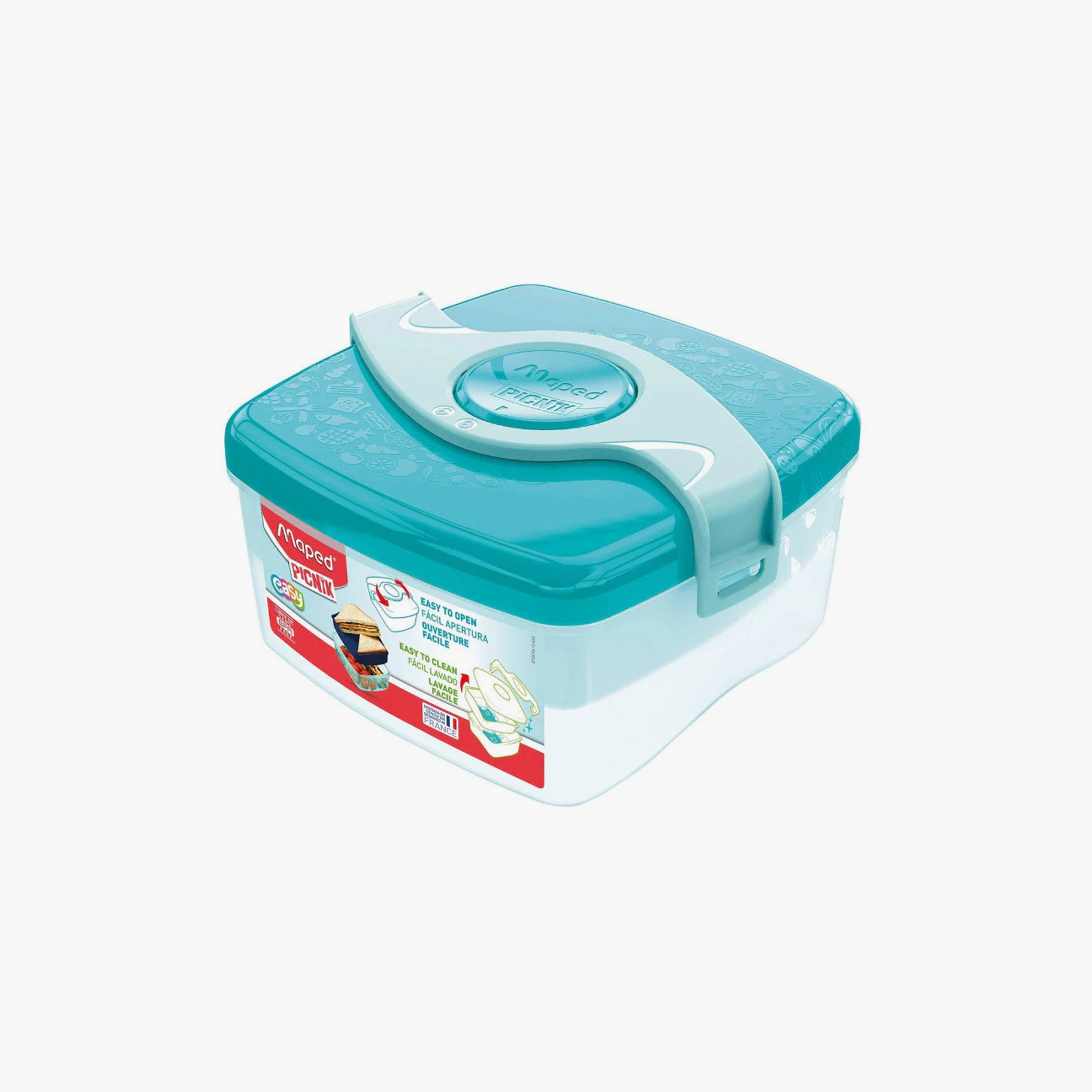 Maped Picknik Origins Lunch Box - 1.4L - Turquoise-school-lunchessentials-lunchboxes-image-1
