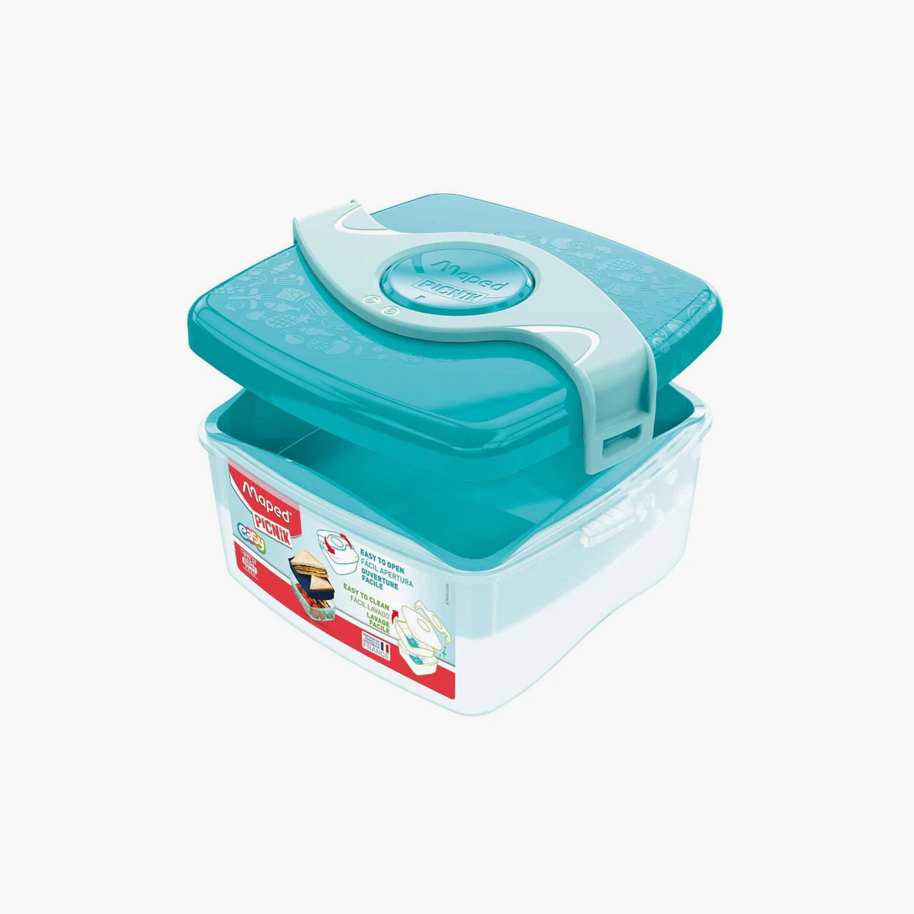 Maped Picknik Origins Lunch Box - 1.4L - Turquoise-school-lunchessentials-lunchboxes-image-2