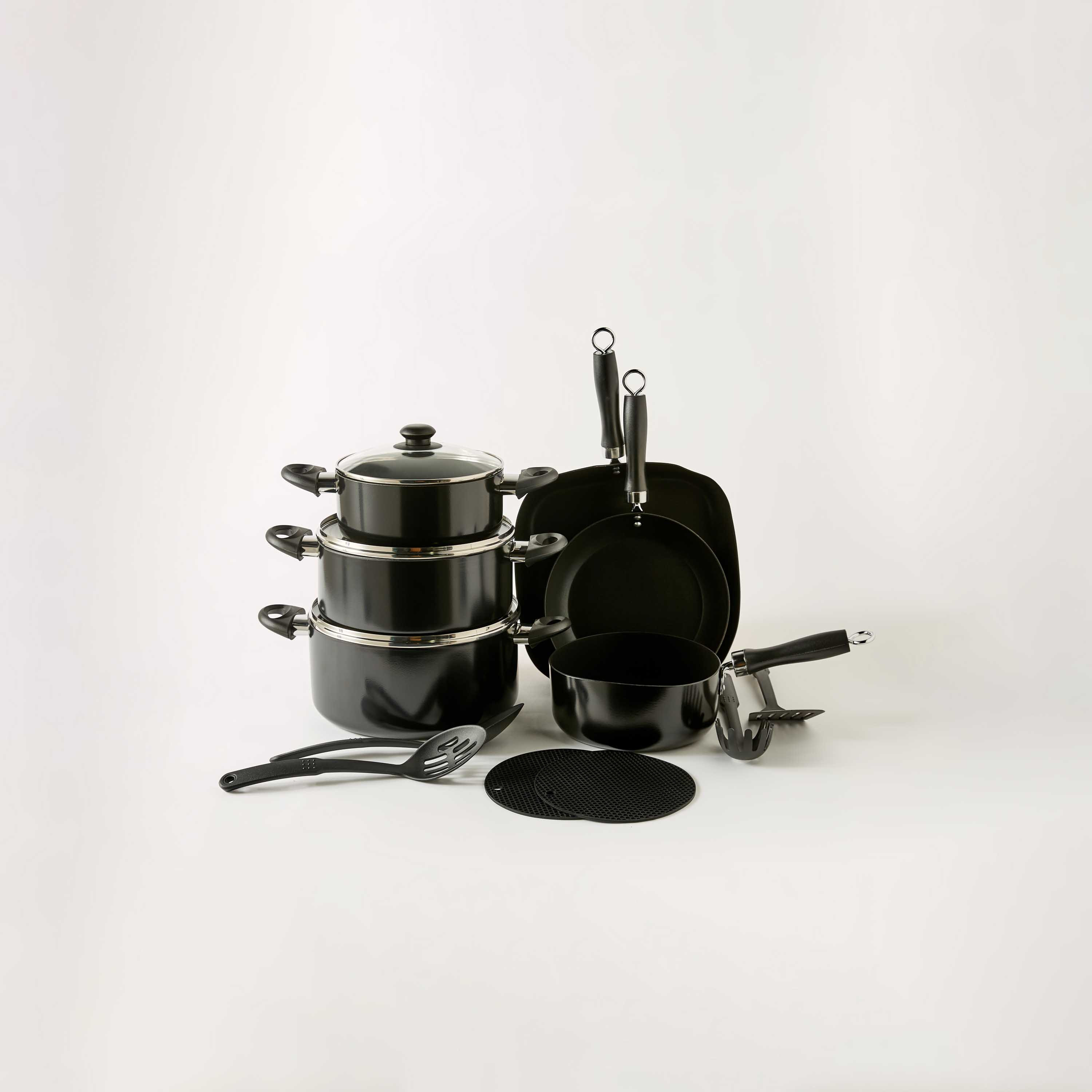 Aluminium 15-Piece Cookware Set-household-kitchen-cookware-cookwareandsets-image-1
