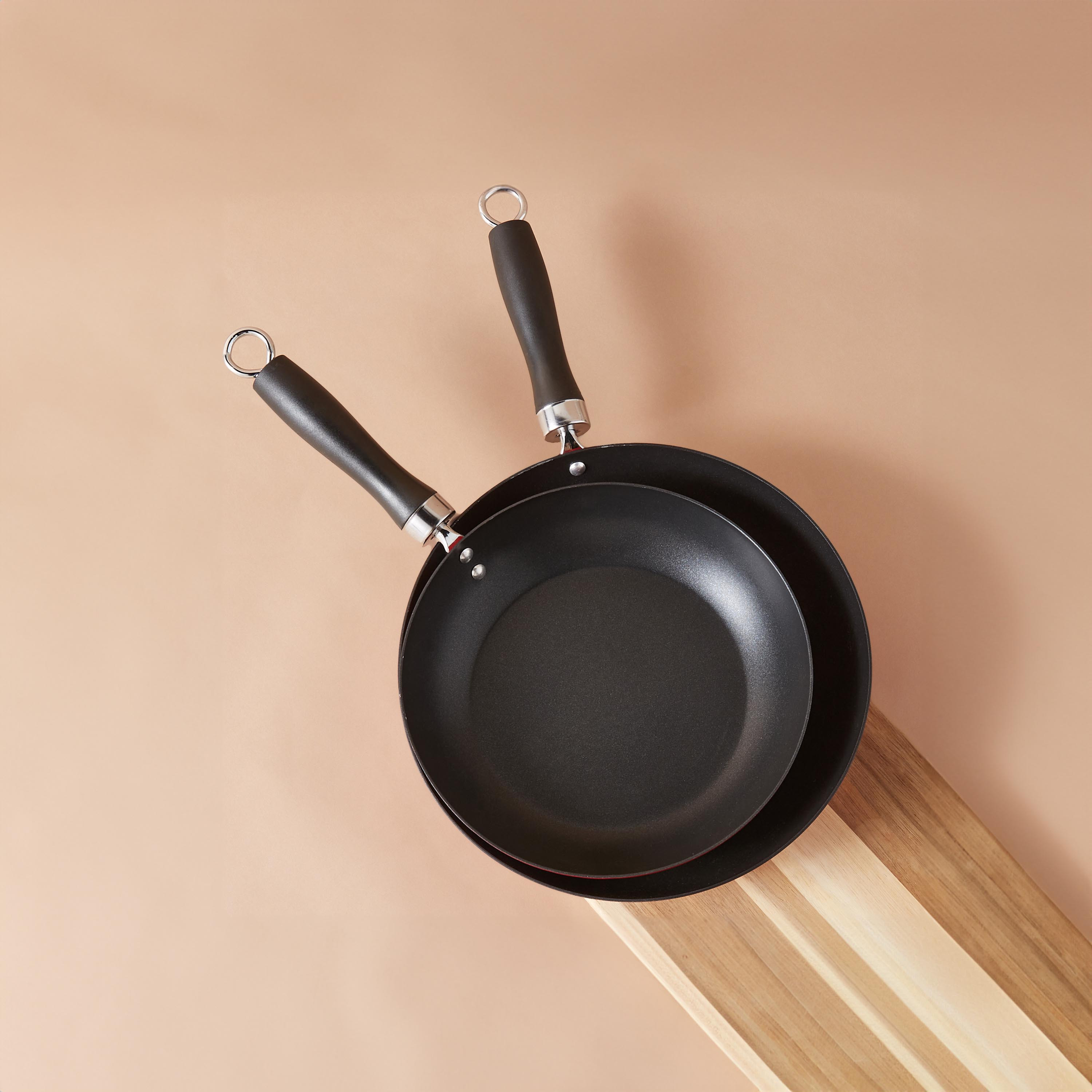 Solid 2-Piece Frying Pan Set-household-kitchen-cookware-cookwareandsets-image-2