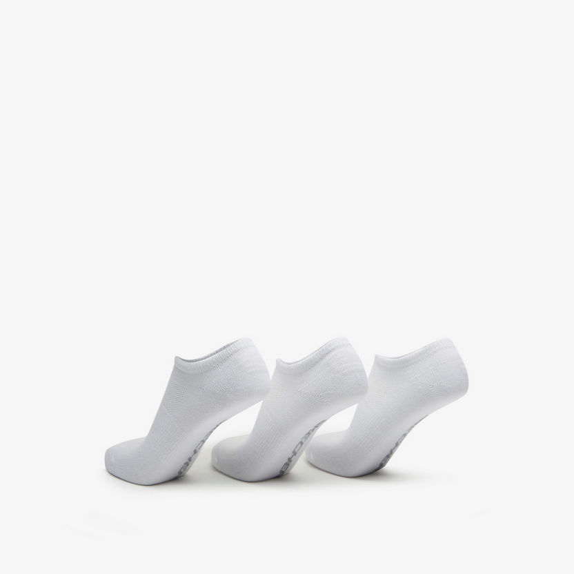 Skechers Women's Non-Terry Invisible Sports Socks - S115750-100-Women%27s Socks-image-2