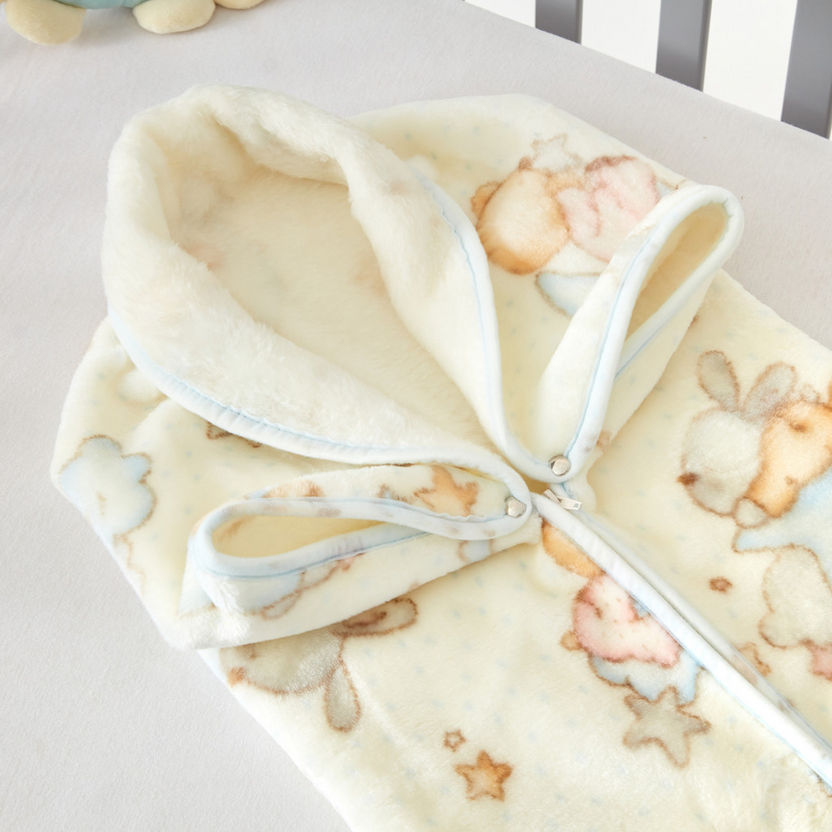 Pielsa Printed Nest Bag - 80x90 cms-Swaddles and Sleeping Bags-image-1