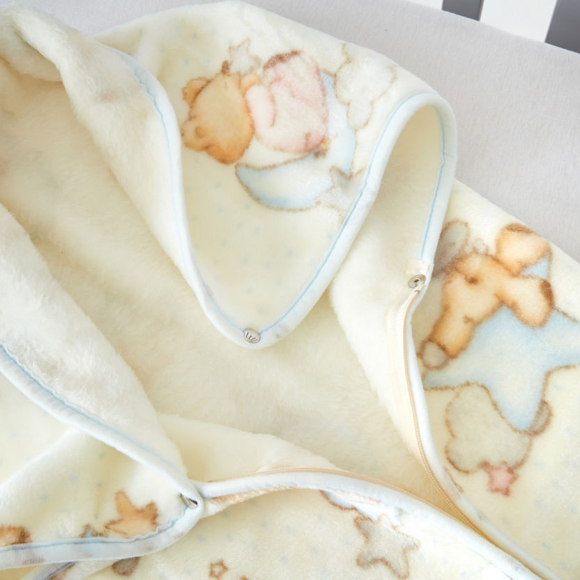 Pielsa Printed Nest Bag - 80x90 cms-Swaddles and Sleeping Bags-image-2