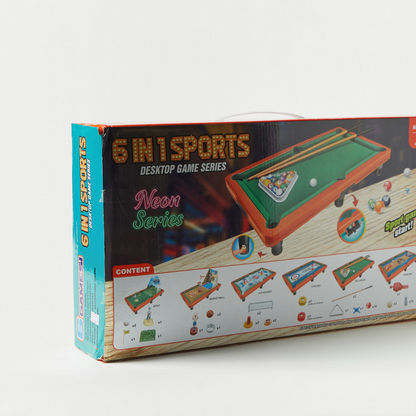 Neon Series 6-in1 Sports Board Game Playset-Blocks%2C Puzzles and Board Games-image-3