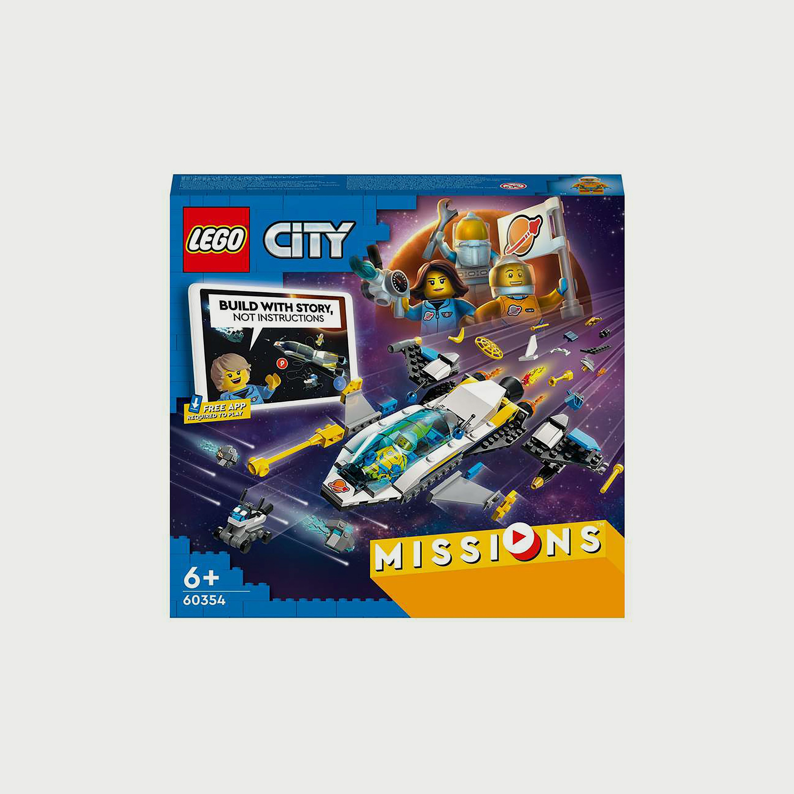 Buy LEGO City Mars Spacecraft Exploration Missions 60354 Building Kit 298 Pieces for Babies Online in Oman Centrepoint