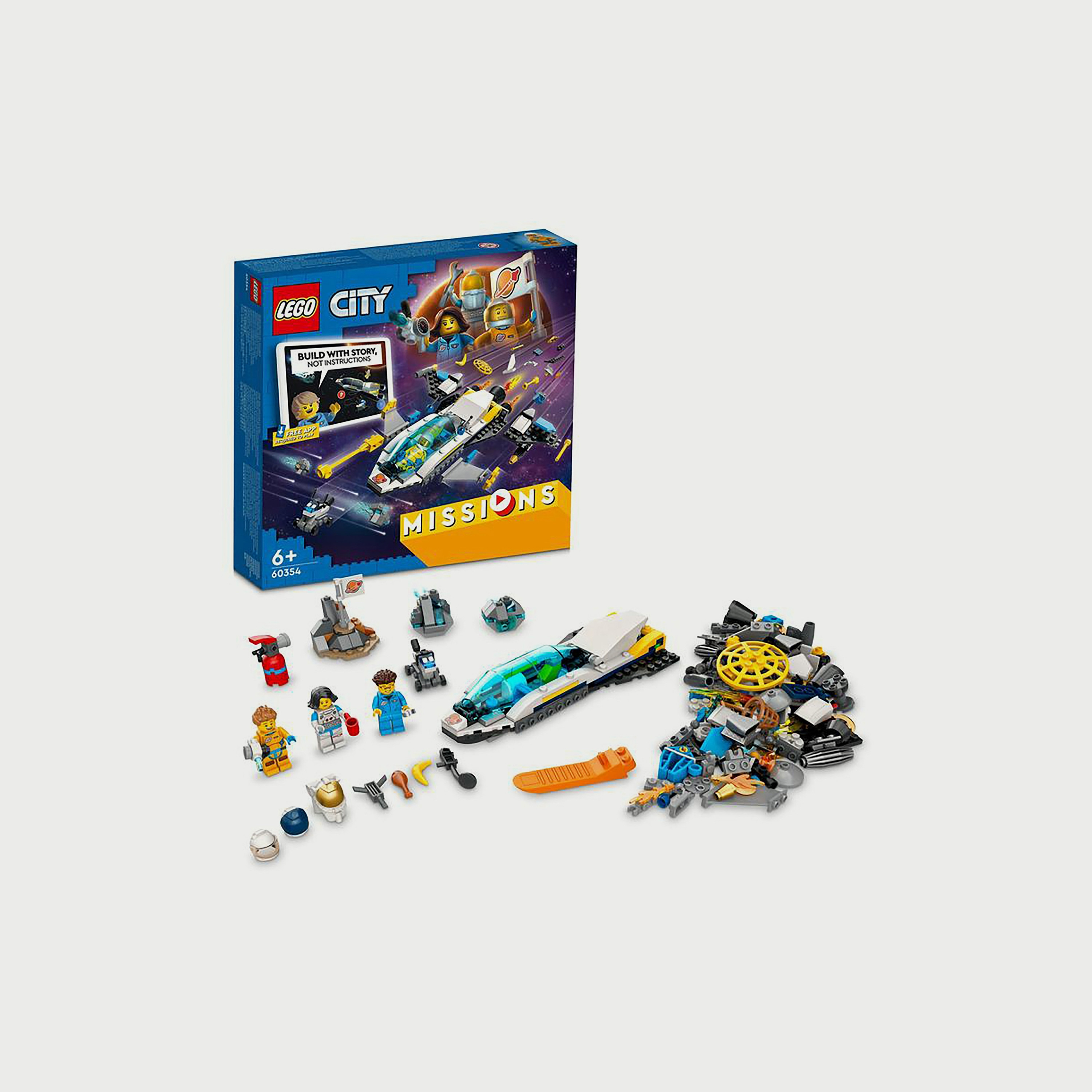 LEGO City Mars Spacecraft Exploration Missions 60354 Building Kit (298 Pieces)-toys-blocksandpuzzles-image-2
