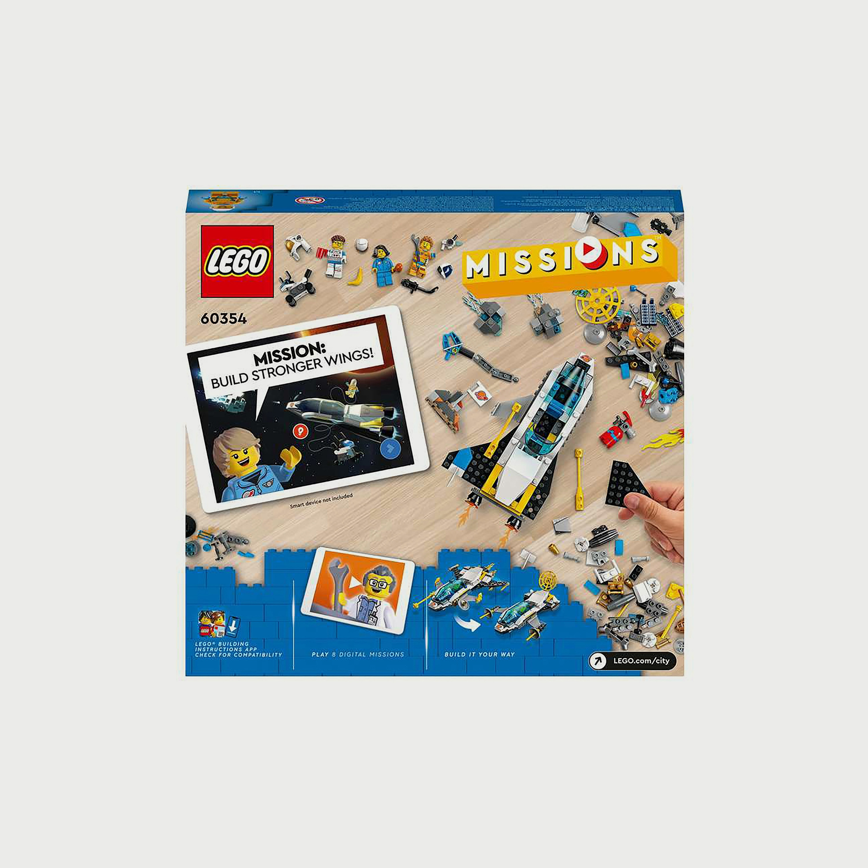 LEGO City Mars Spacecraft Exploration Missions 60354 Building Kit (298 Pieces)-toys-blocksandpuzzles-image-5