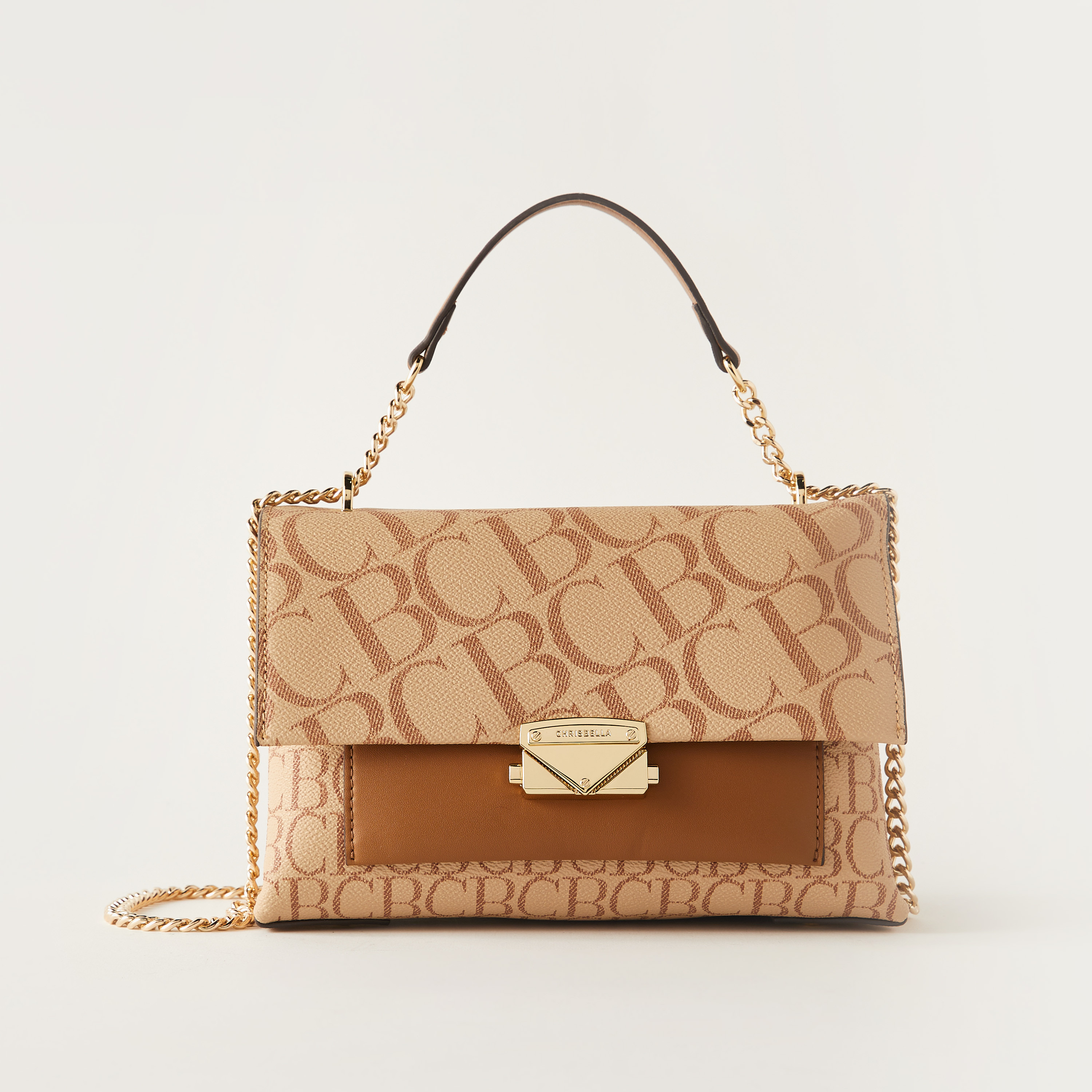 شنطة كروس بودي بحزام سلسلة وطبعات ومحفظة من كريس بيلا-women-bagsandwallets-handbags-image-1