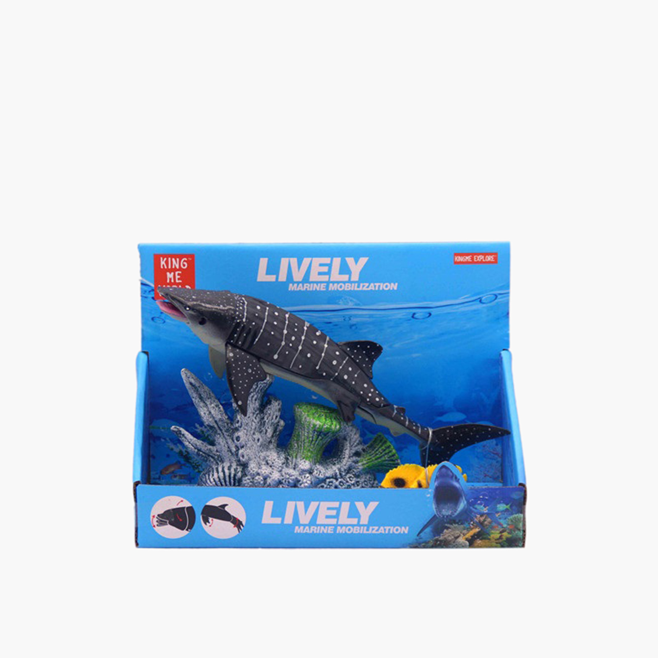 Buy Lively Marine Mobilization Shark Toy Set for Babies Online in Kuwait Centrepoint