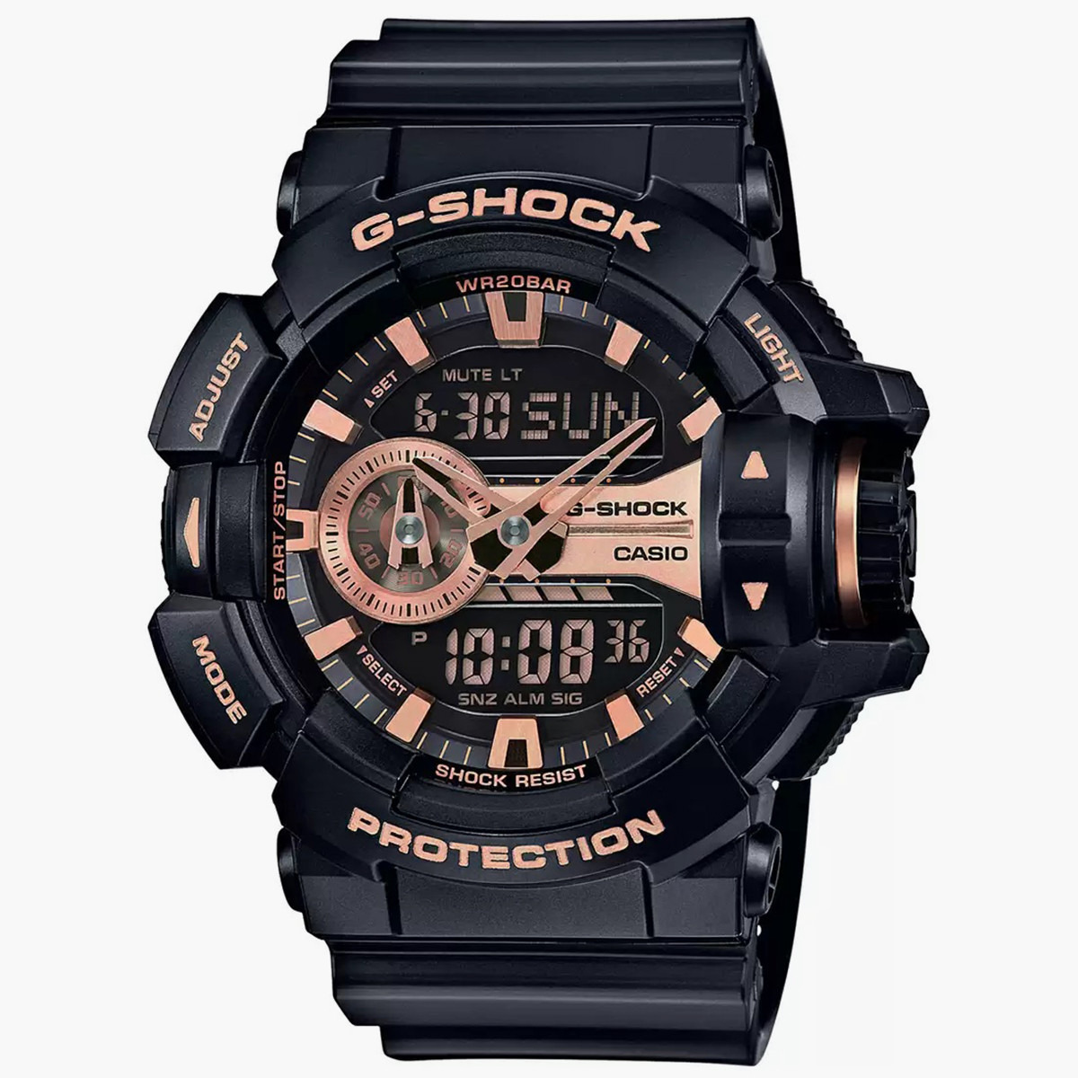 G-Shock Men Black Resin Strap Analog-Digital Watch - GA-400GB-1A4DR-men-watchesandjewellery-watches-image-1