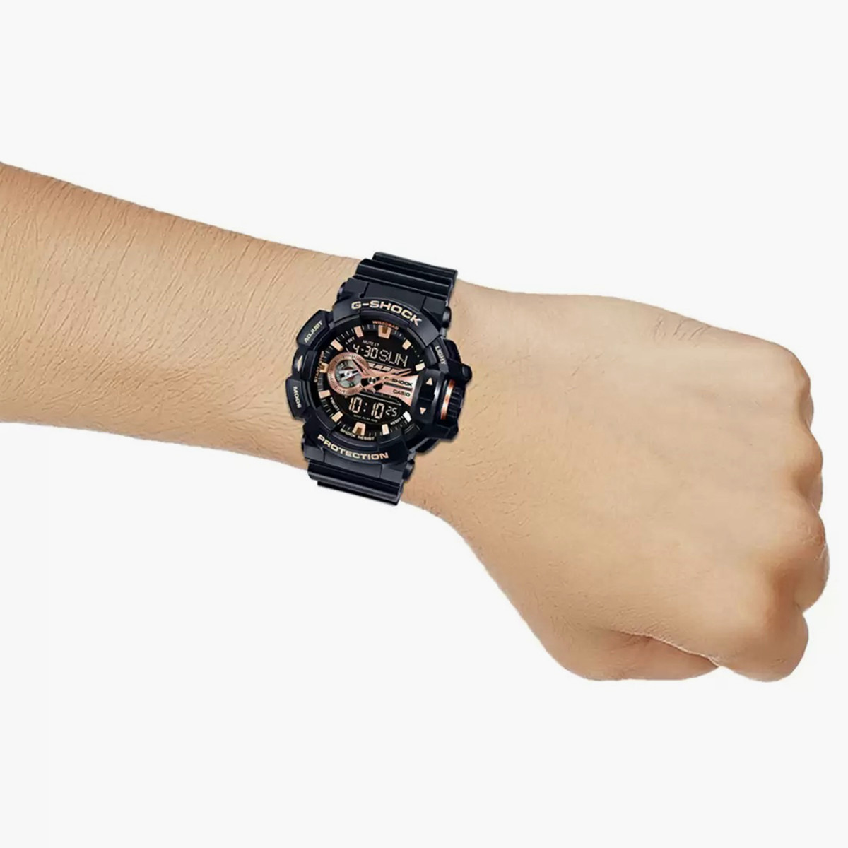 G-Shock Men Black Resin Strap Analog-Digital Watch - GA-400GB-1A4DR-men-watchesandjewellery-watches-image-4