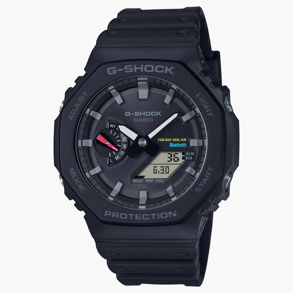 G-Shock Men Black Resin Strap Analog-Digital Watch - GA-B2100-1ADR-men-watchesandjewellery-watches-image-1