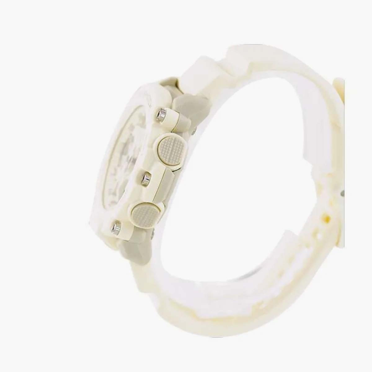 G-Shock Women Cream Resin Strap Analog-Digital Watch - GMA-S2200-7ADR-women-watchesandjewellery-watches-image-2