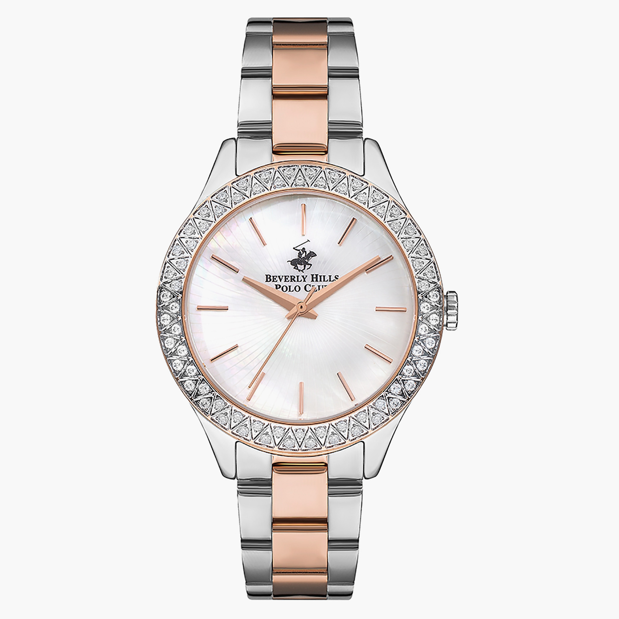 Beverly hills polo clearance club watch rose gold