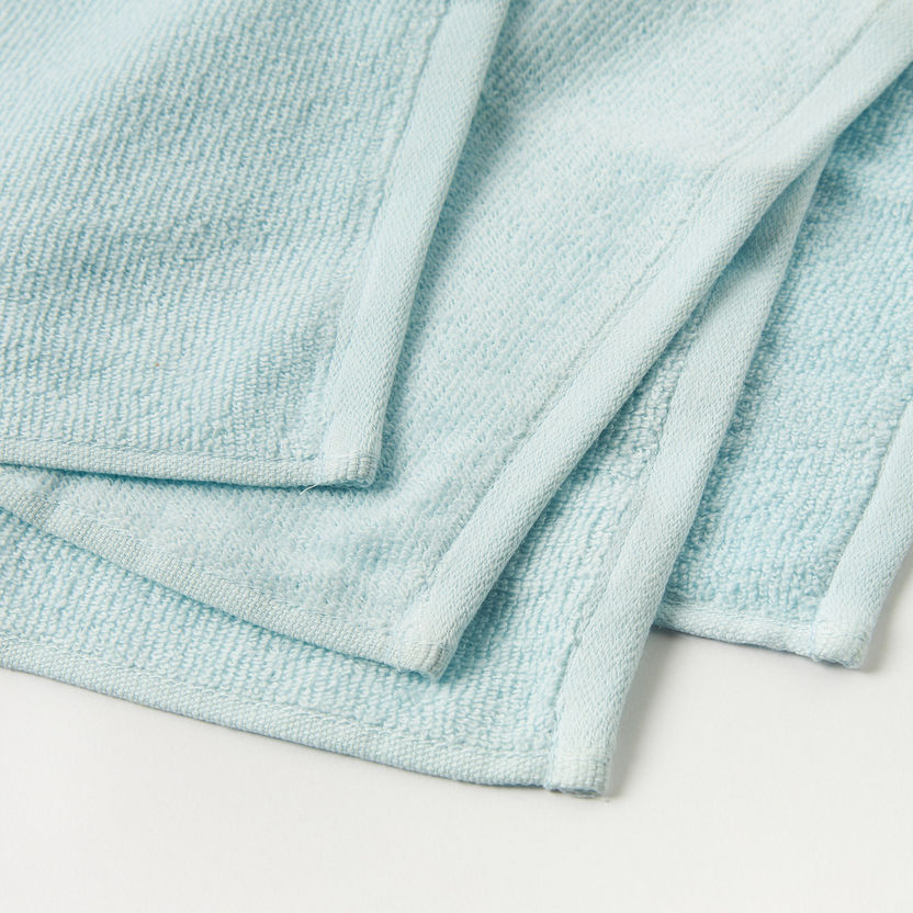 Juniors 4-Piece Textured Towel Set - 33x33 cms-Towels and Flannels-image-1