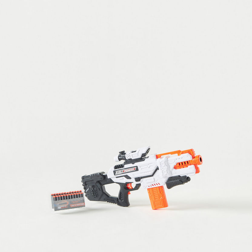 Juniors 24-Bullet Soft Bullet Fast Blaster Toy Gun Set-Action Figures and Playsets-image-0