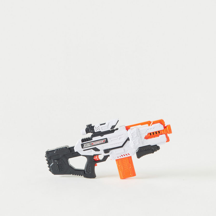 Juniors 24-Bullet Soft Bullet Fast Blaster Toy Gun Set-Action Figures and Playsets-image-2