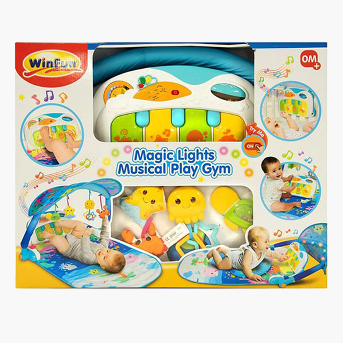 Musical play gym on sale
