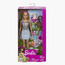 Barbie Doll with Puppy, Bunny and 7 Themed Pieces-toys-dollsandplaysets-dollplaysets-image-1