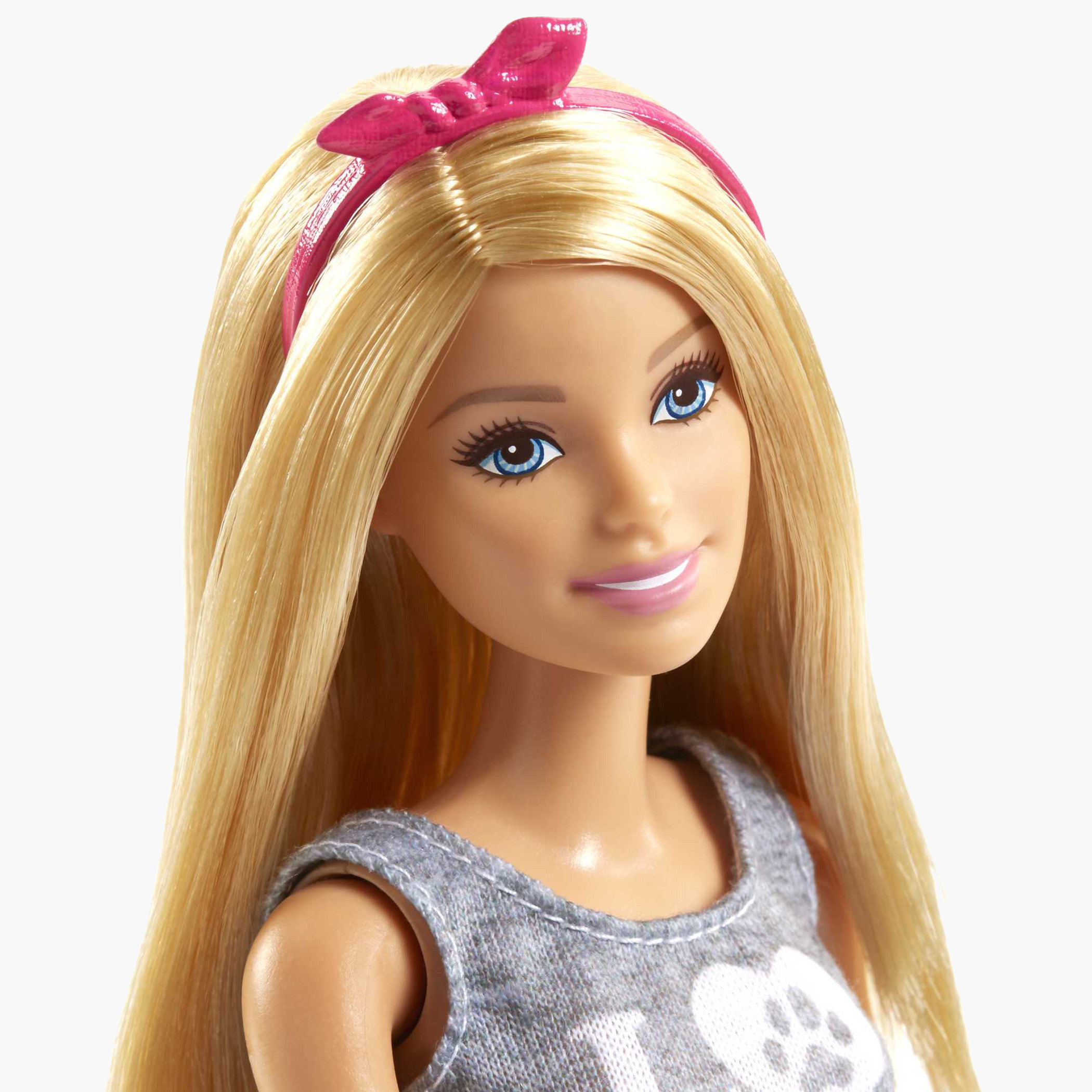 Barbie Doll with Puppy, Bunny and 7 Themed Pieces-toys-dollsandplaysets-dollplaysets-image-3