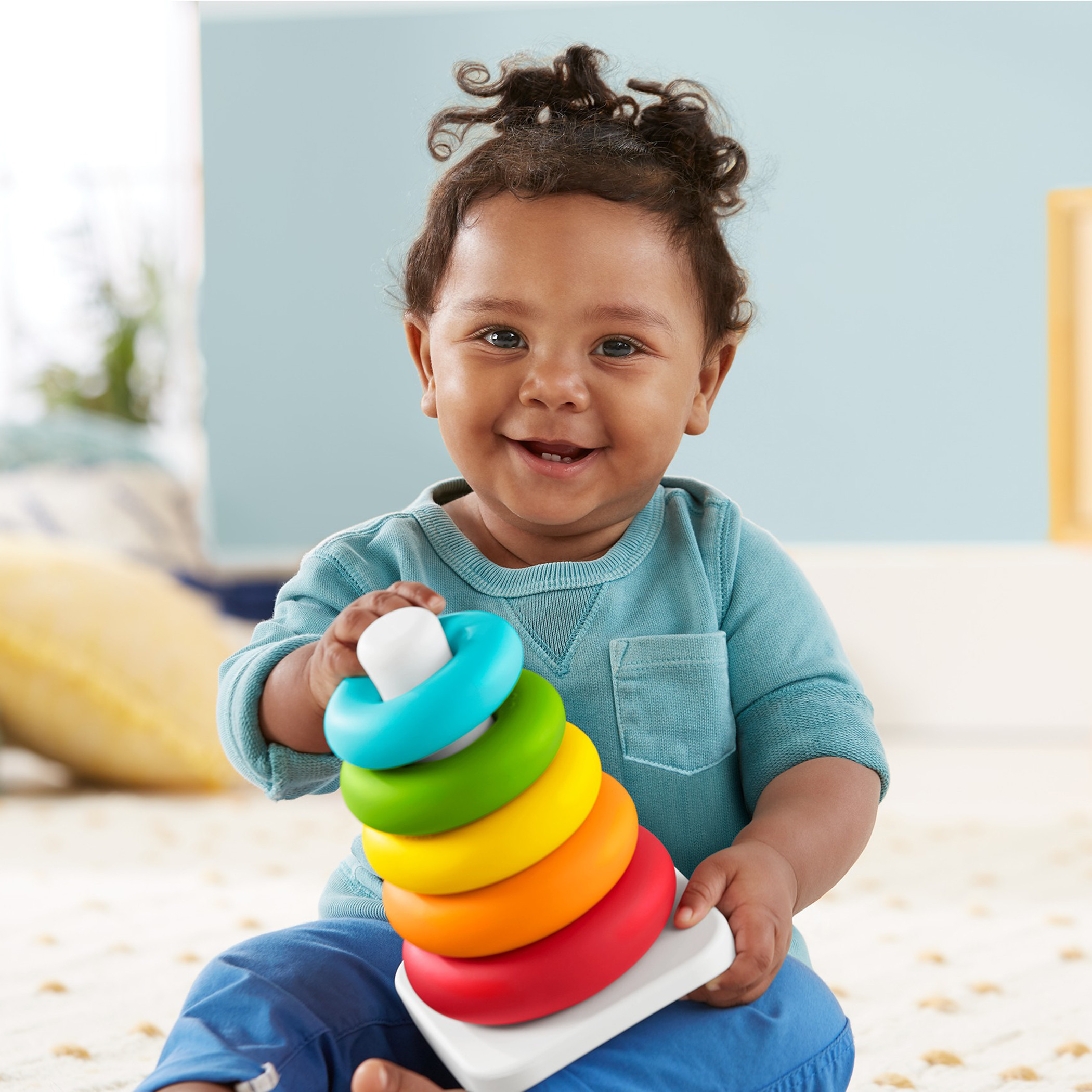 لعبة تكديس صديقة للبيئة من فيشر برايس-toys-babyandtoddlertoys-learningtoys-image-2