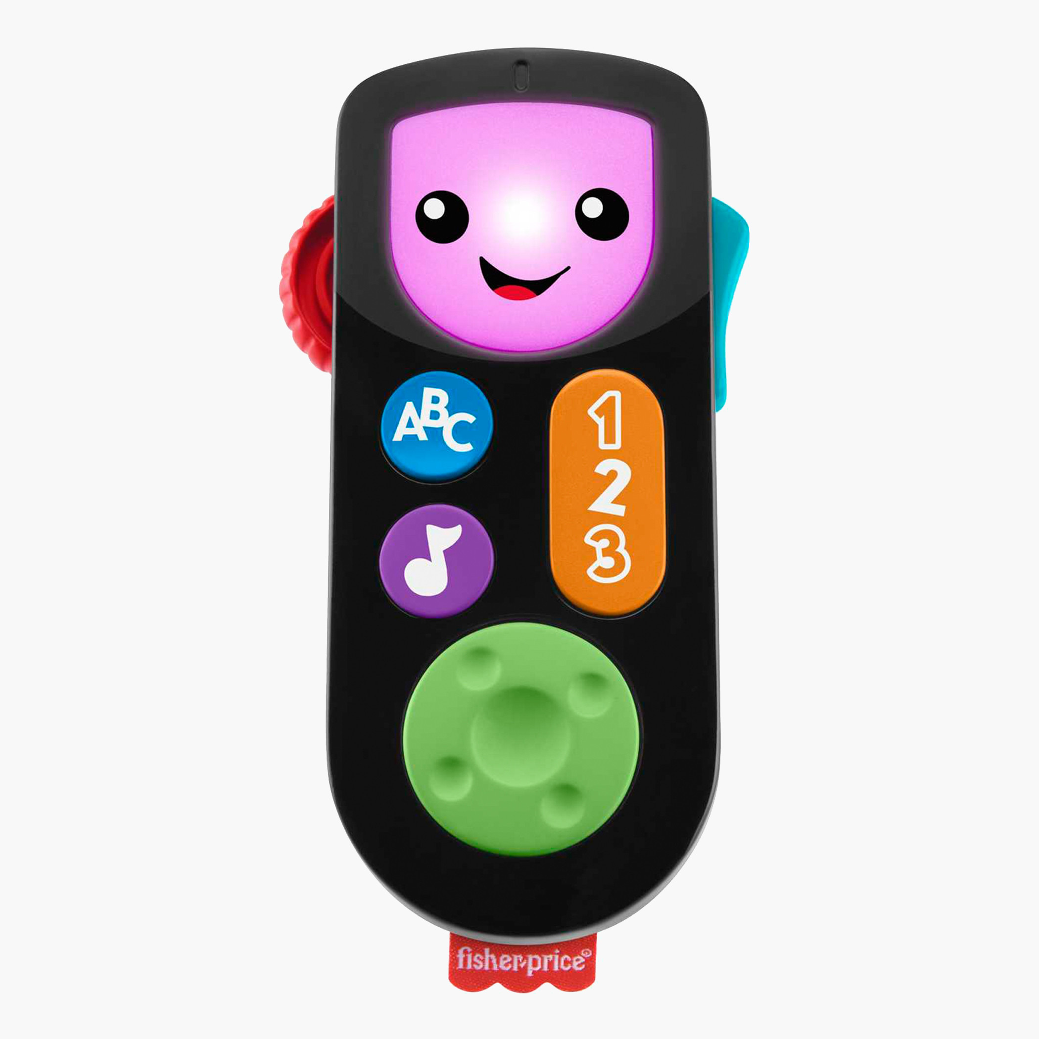 Fisher-Price Laugh & Learn Stream & Learn Remote - UK English Edition, Electronic Pretend Toy-toys-babyandtoddlertoys-lightsandmusicaltoys-image-1
