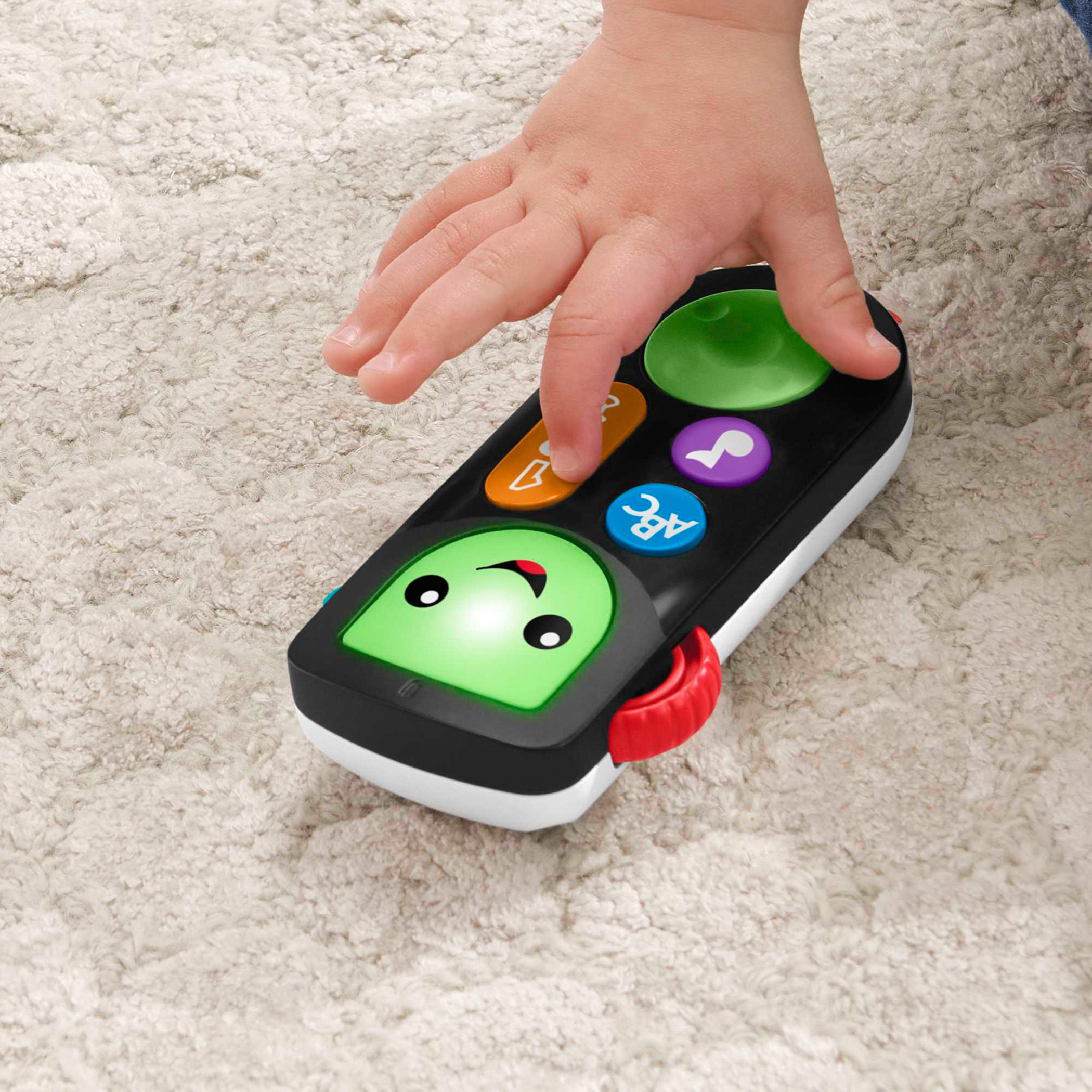 Fisher-Price Laugh & Learn Stream & Learn Remote - UK English Edition, Electronic Pretend Toy-toys-babyandtoddlertoys-lightsandmusicaltoys-image-4