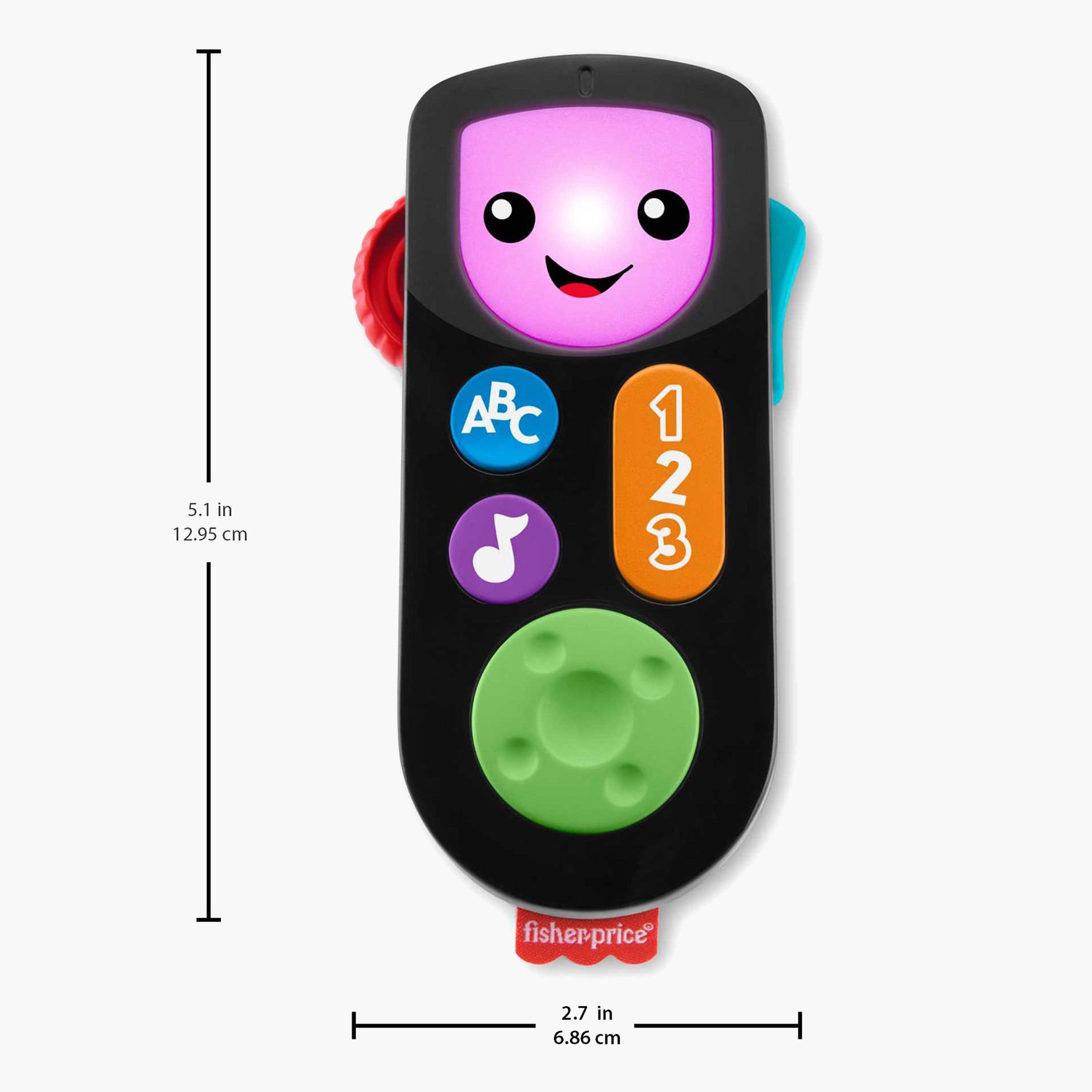 Fisher-Price Laugh & Learn Stream & Learn Remote - UK English Edition, Electronic Pretend Toy-toys-babyandtoddlertoys-lightsandmusicaltoys-image-5