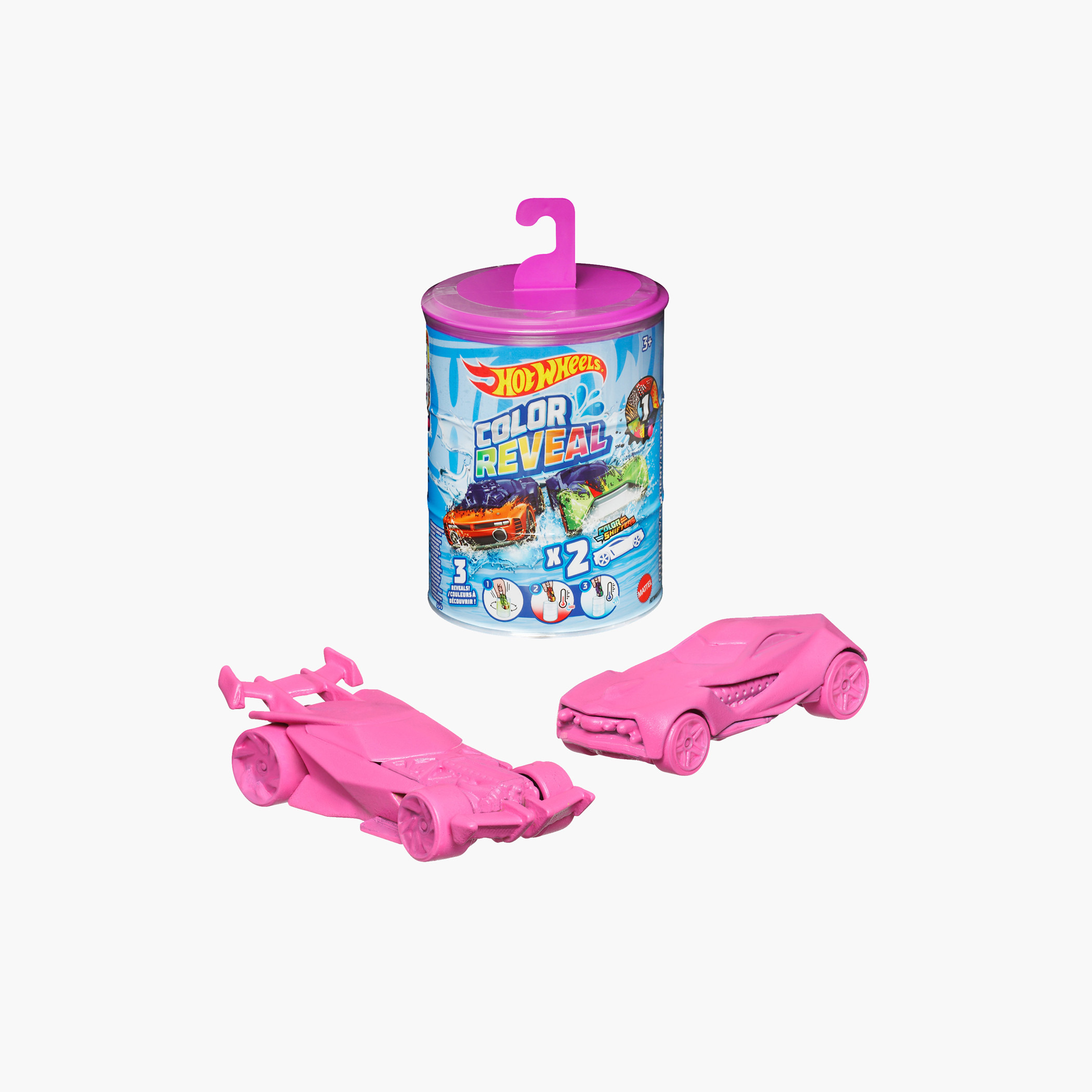 Hot Wheels Set of 2 Color Reveal Vehicles in 1:64 Scale (Styles May Vary)-toys-playvehicles-cars-image-6