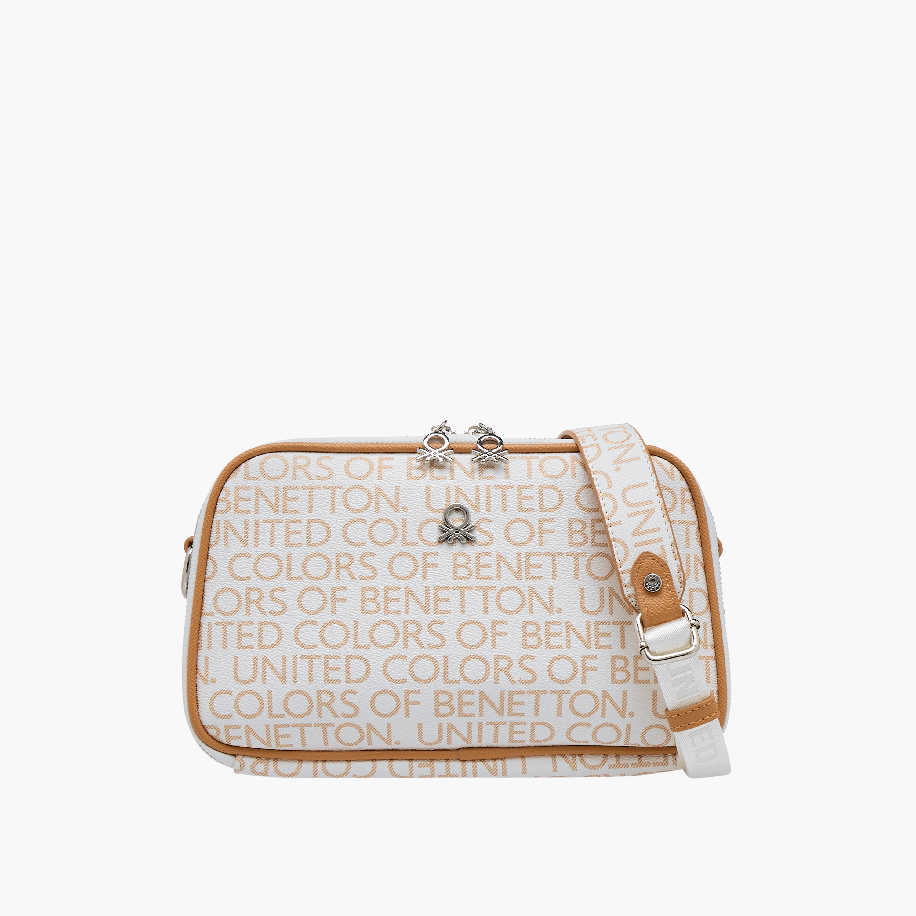 United Colors of Benetton Printed Crossbody Bag with Detachable Strap-women-bagsandwallets-handbags-image-1