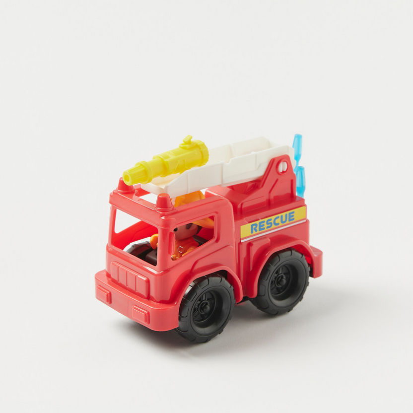 Tiny Kiddom Rescue Fire Truck Playset-Baby and Preschool-image-0