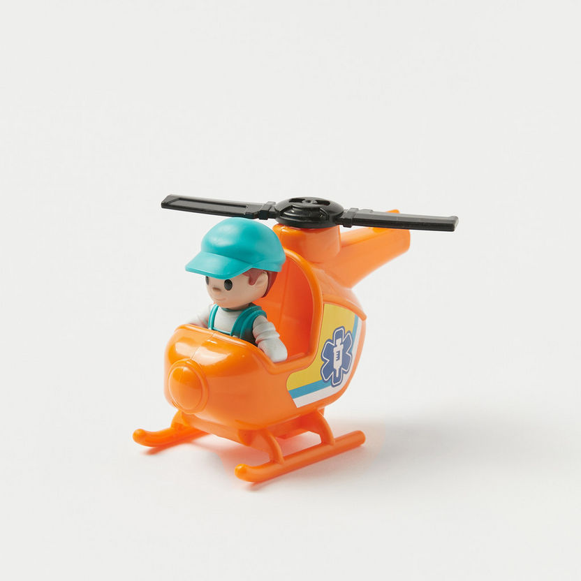 Tiny Kiddom Helicopter Rescue Playset-Baby and Preschool-image-0