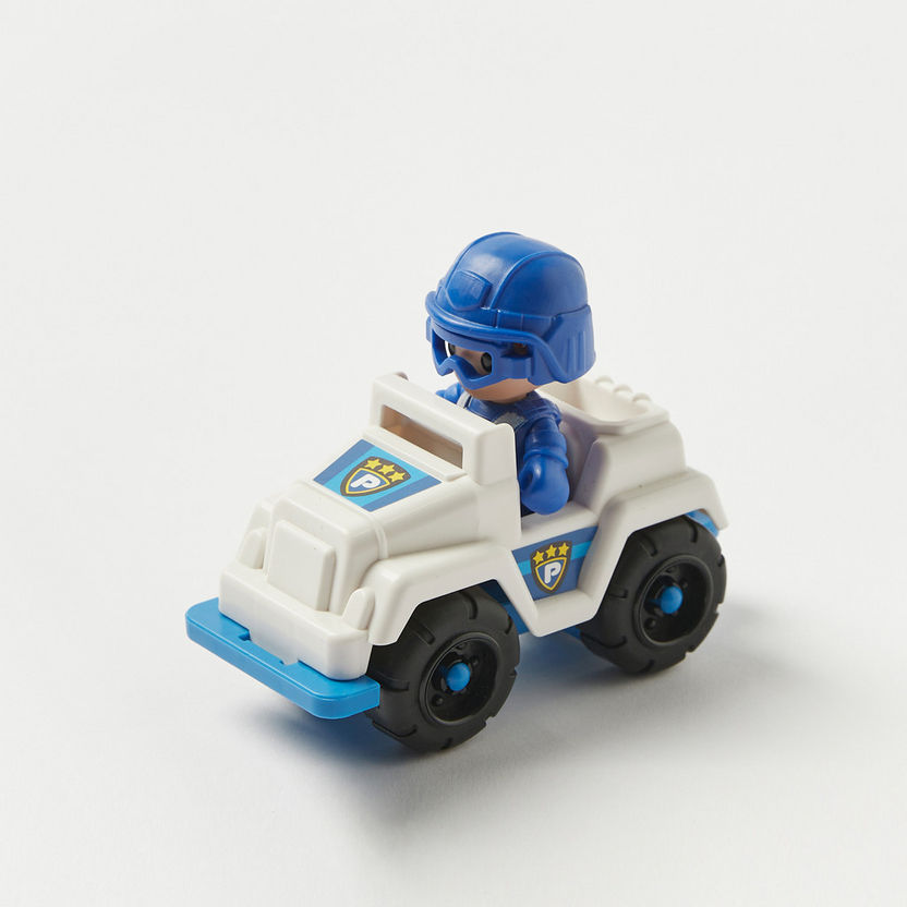 Tiny Kiddom Rescue Ready Police Car Playset-Baby and Preschool-image-0