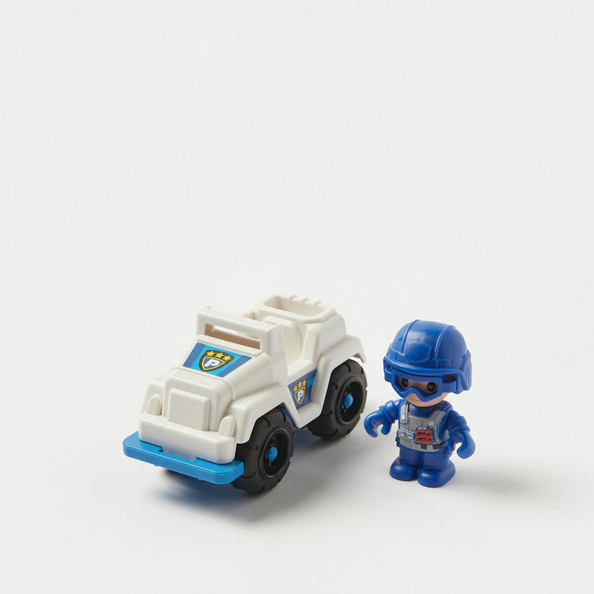 Tiny Kiddom Rescue Ready Police Car Playset-Baby and Preschool-image-1