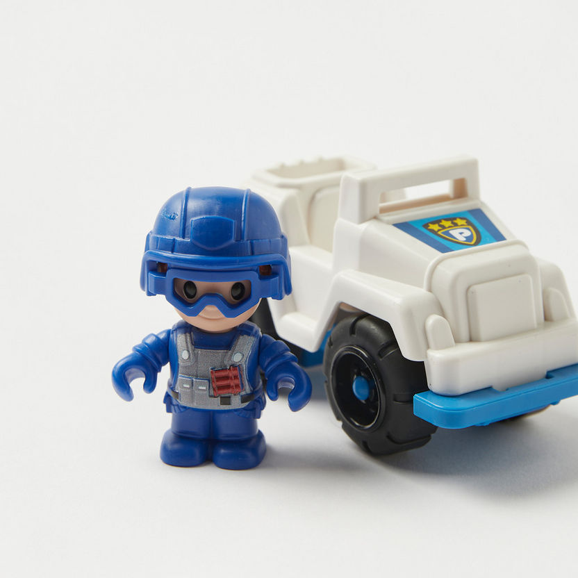 Tiny Kiddom Rescue Ready Police Car Playset-Baby and Preschool-image-2