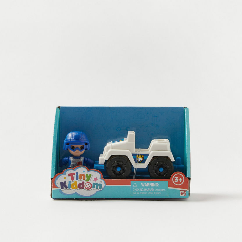 Tiny Kiddom Rescue Ready Police Car Playset-Baby and Preschool-image-3