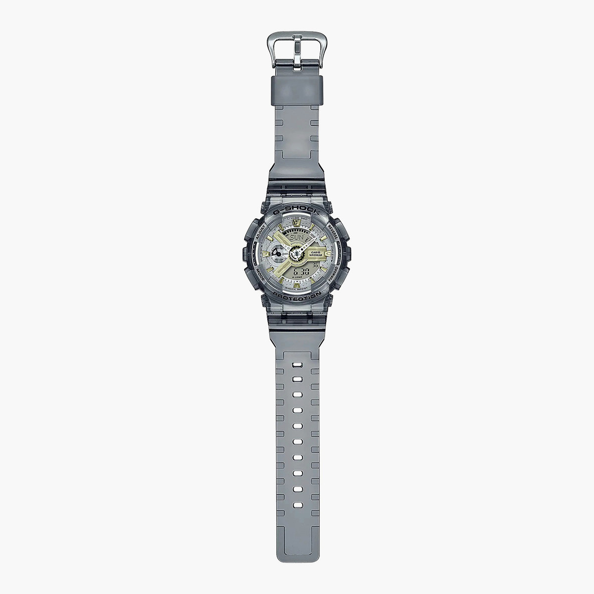 ساعة انالوج-رقمية من جي شوك للجنسين بسوار راتنج مع لون اخضر - GMA-S110GS-3ADR-men-watchesandjewellery-watches-image-8