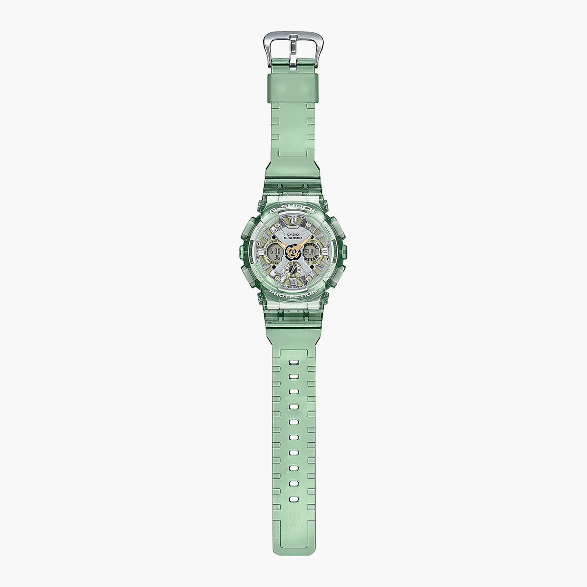 G-Shock Unisex Green Resin Strap Analog-Digital Watch - GMA-S120GS-3ADR-men-watchesandjewellery-watches-image-4