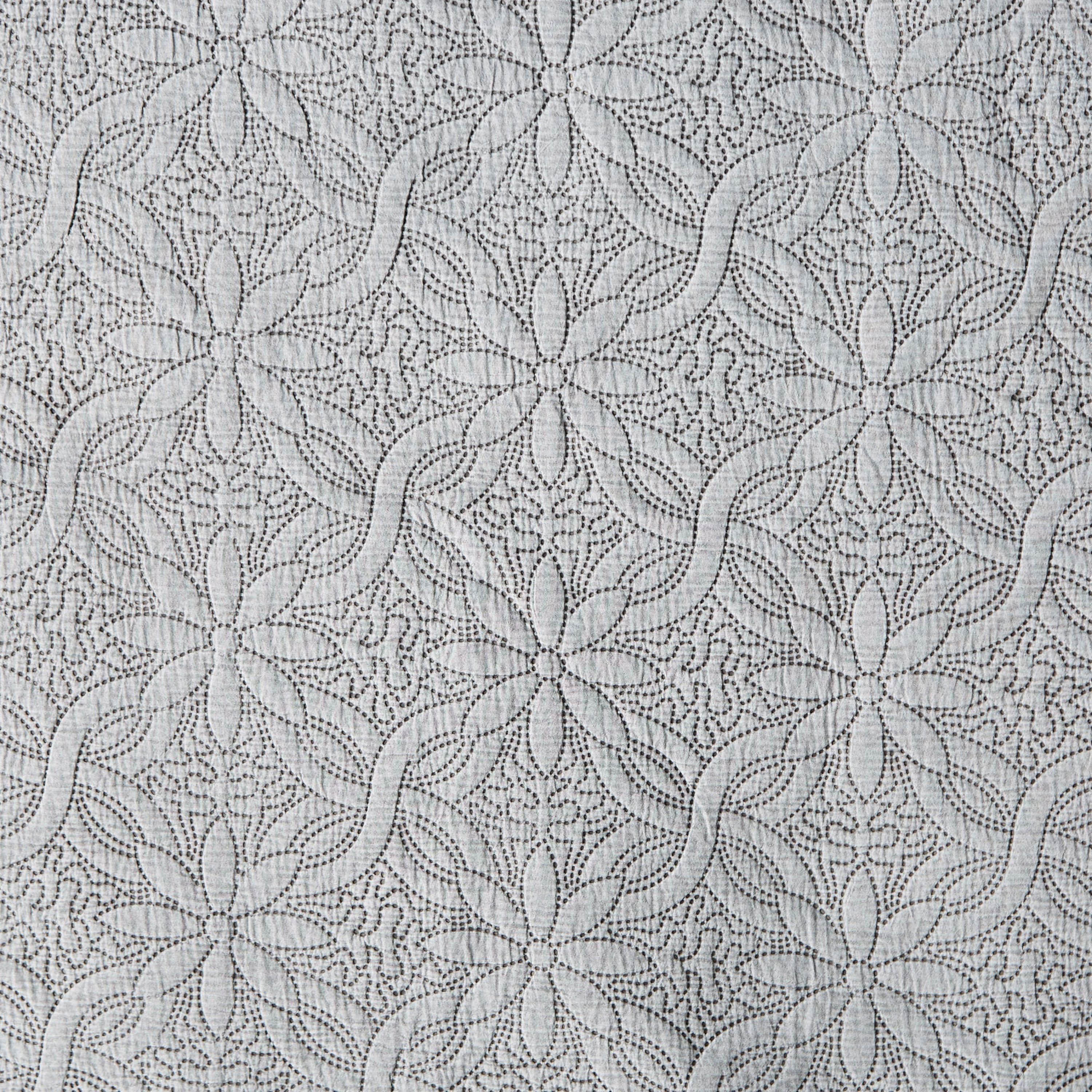 شرشف سرير كينج بتطريز أزهار - 220x240 سم-household-bedding-comfortersandbedspreads-bedspreads-image-4