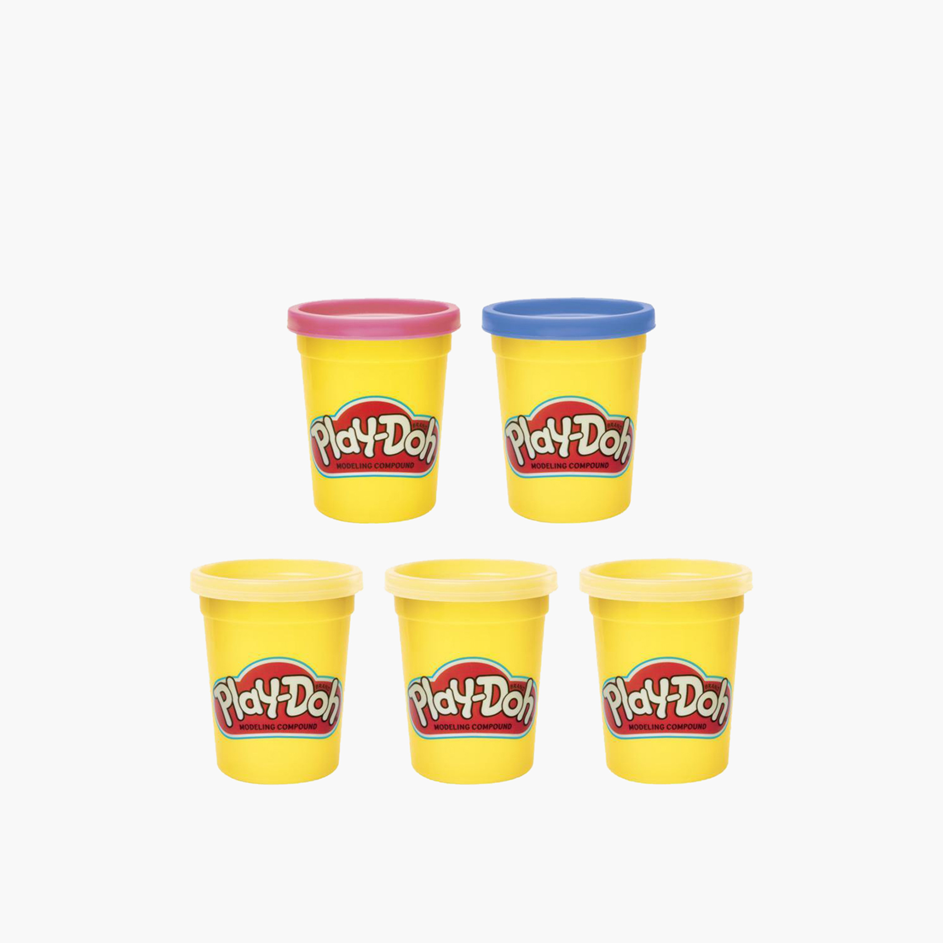 Buy Play Doh 5 Piece Color Me Happy Dough Playset Online Mothercare Bahrain