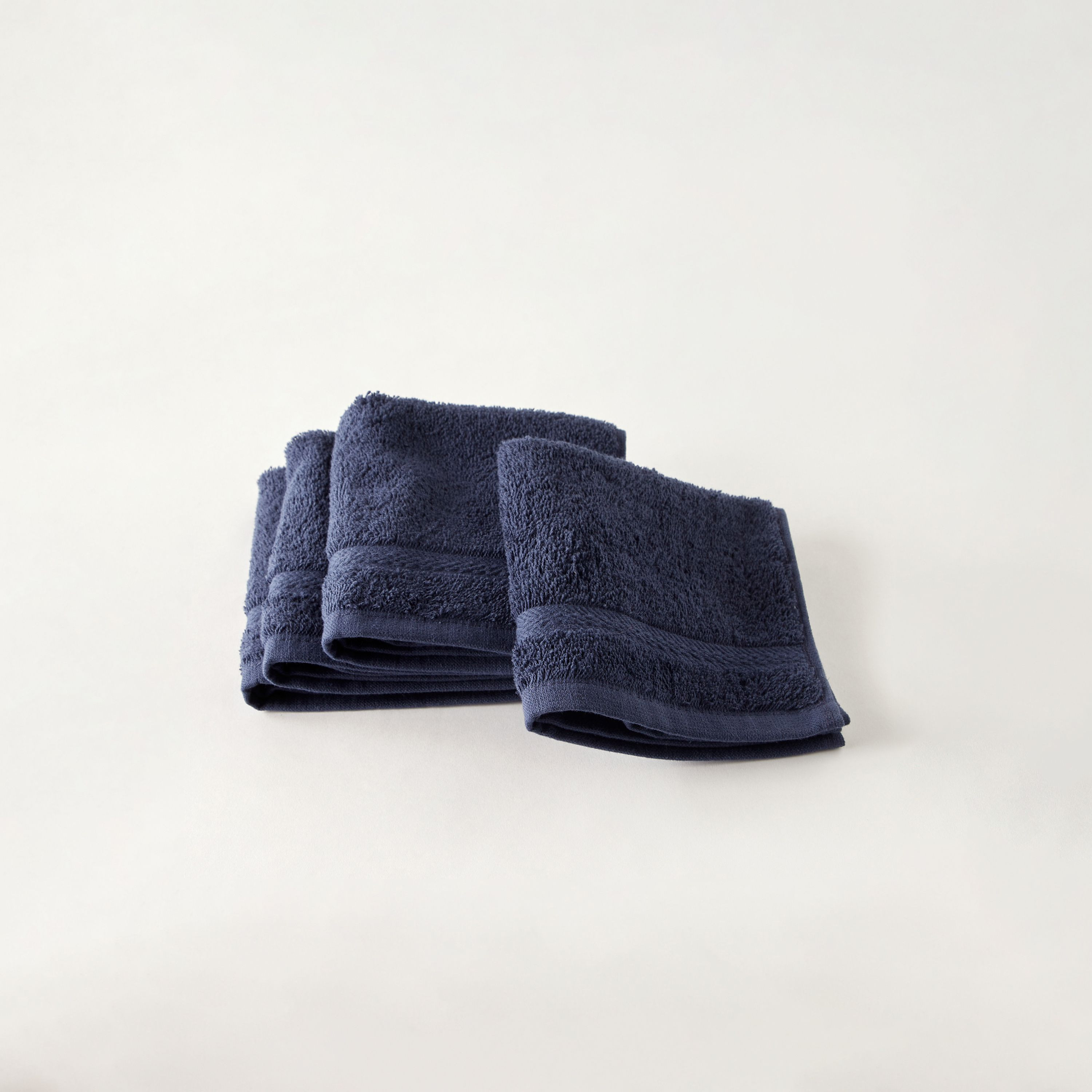Textured 4-Piece Face Towel Set - 30x30 cms-household-bathandlaundry-bathlinen-towels-image-2
