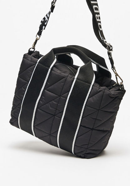 Missy Quilted Tote Bag with Double Handles