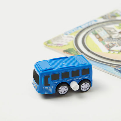 Gloo Windup Puzzle Railcar Playset-Scooters and Vehicles-image-1