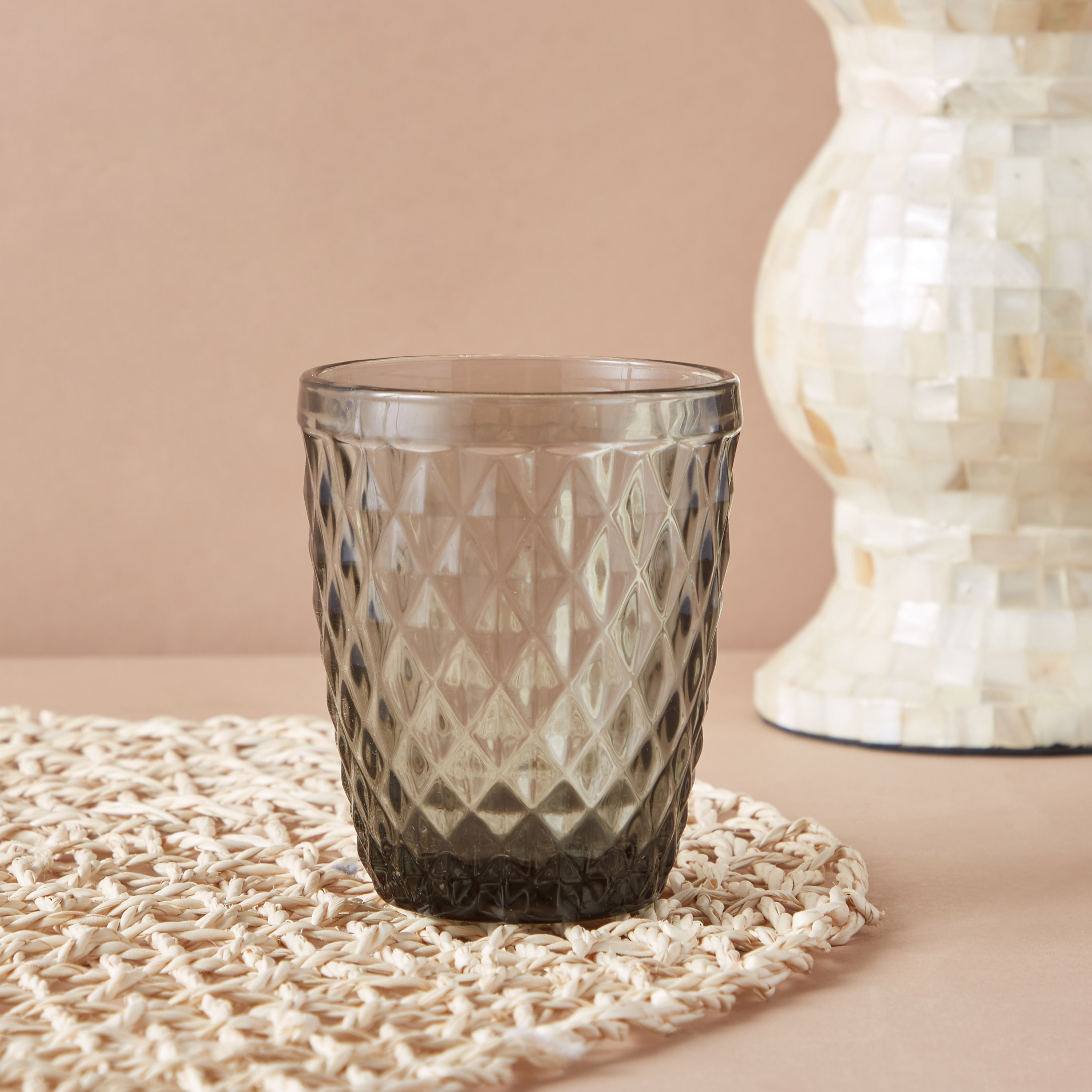 طقم أكواب زجاجية منقوشة- 210 مل-household-dining-glassware-drinkingglasses-image-1