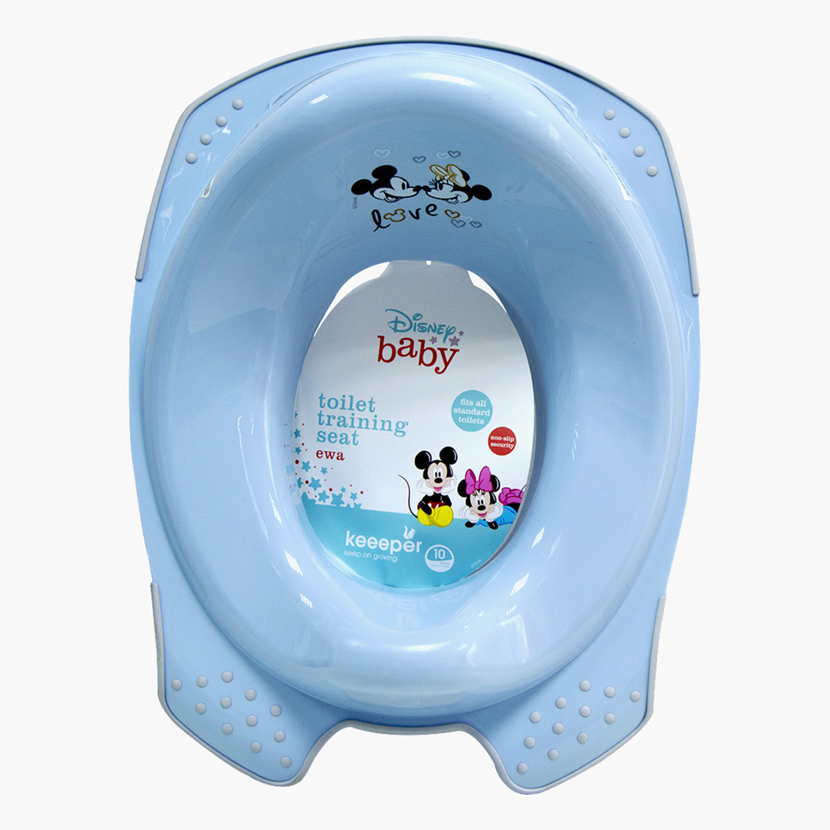 Keeper Mickey Mouse Print Anti-Slip Toilet Seat-baby-diapering-pottytraining-image-4